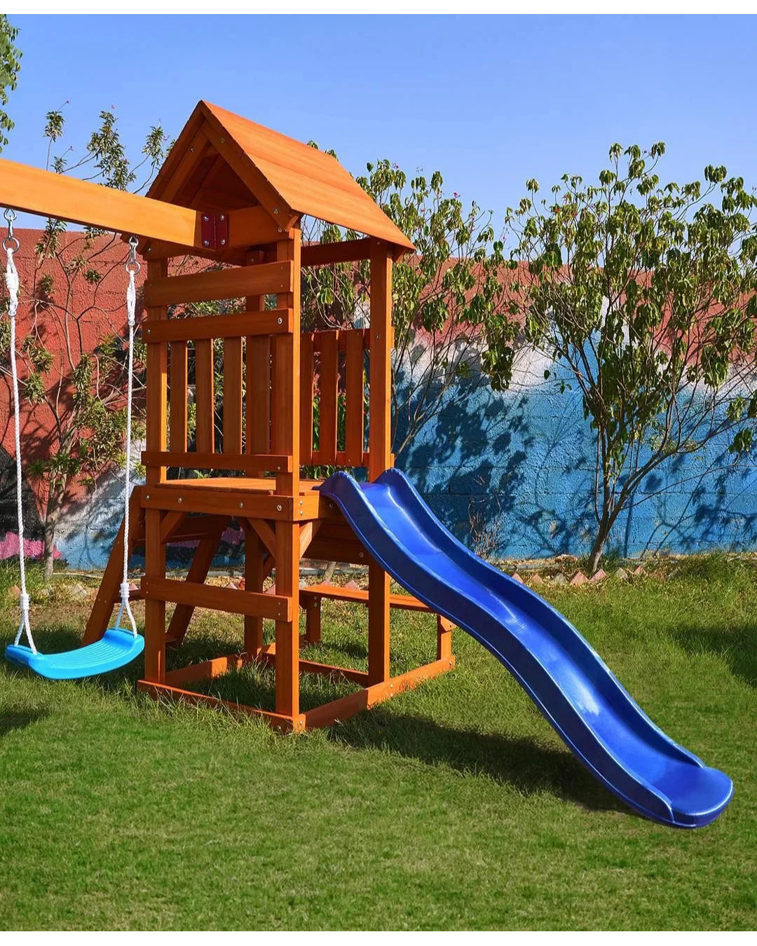 ARABIAN HYRAX WOODEN SWING SET aleemaz.com  ARABIAN HYRAX WOODEN SWING SET aleemaz.com